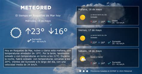 tiempo en roquetas 14 días.